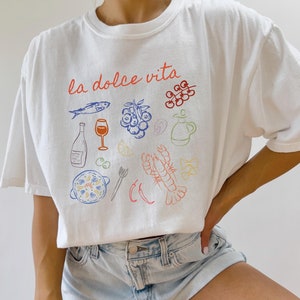 La Dolce Vita Comfort Colors T-Shirt: Italy Summer Style