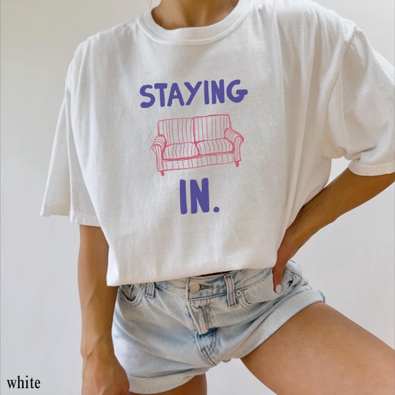 Introvert Comfort Colors T-shirt: Funny Homebody Tee
