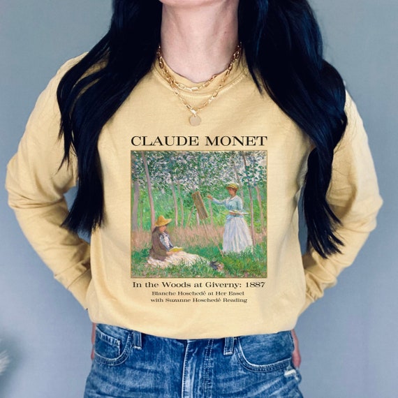 Claude Monet 'Giverny' Comfort Colors Long Sleeve T-Shirt