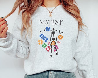 Sudadera con estampado artístico de Matisse, estilo impresionista francés