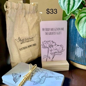 Nurturing Mums Affirmation Cards Set