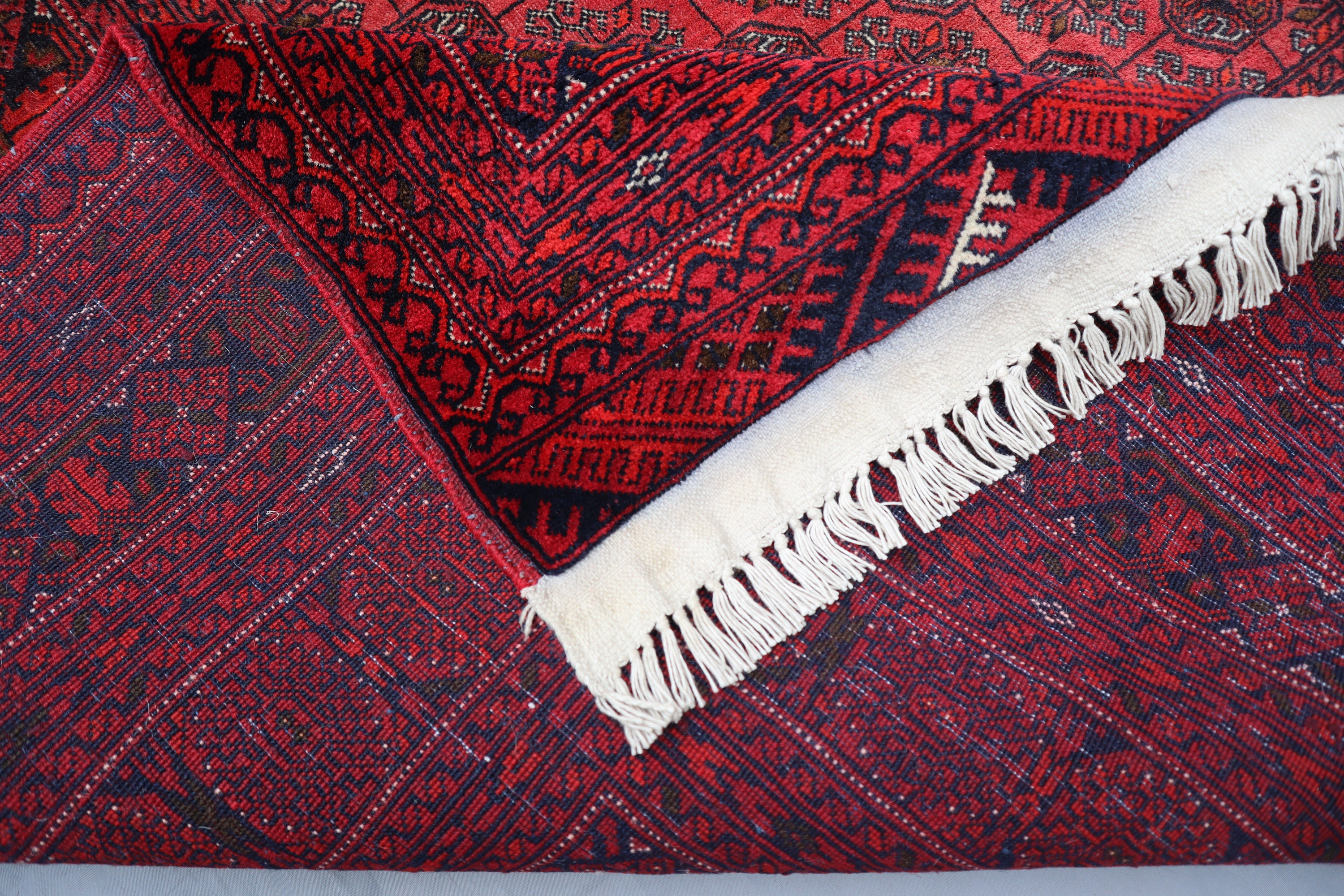 冬セール】ヴィンテージラグ アフガン91×112 冬セール】ヴィンテージ