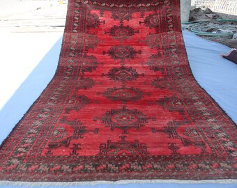 4'9x7'3 フィート アンティーク トルクメン マルダリ ヴィンテージ