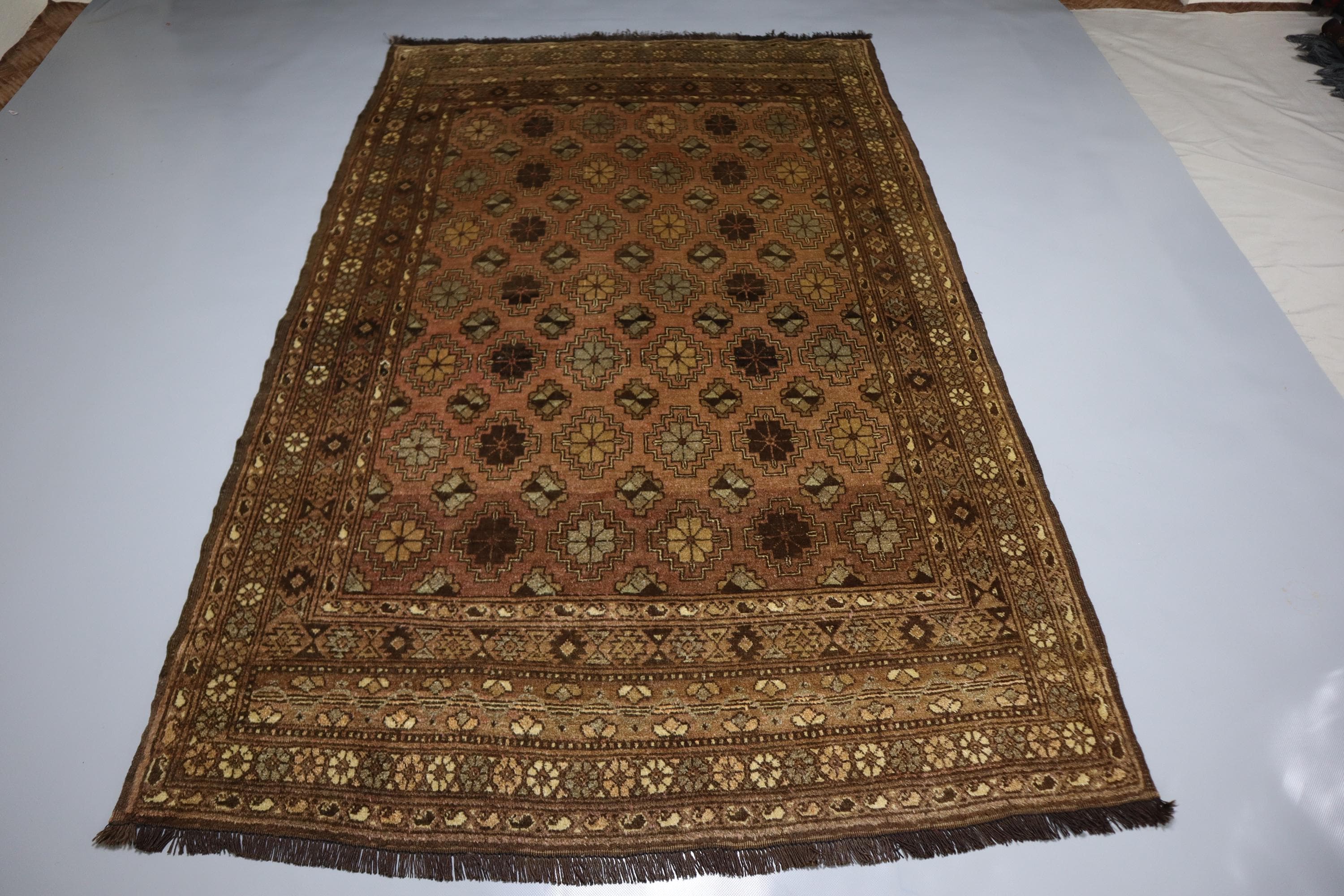 Antique Afghan Rug - Etsy