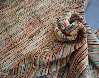 Striped Rug, 5'5x9'7 ft Handmade Afghan Wool Rug, Multicolor Area Rug, Natural Vegetable dyes rug, Gabbeh Rug, Bedroom, Dining table Carpet