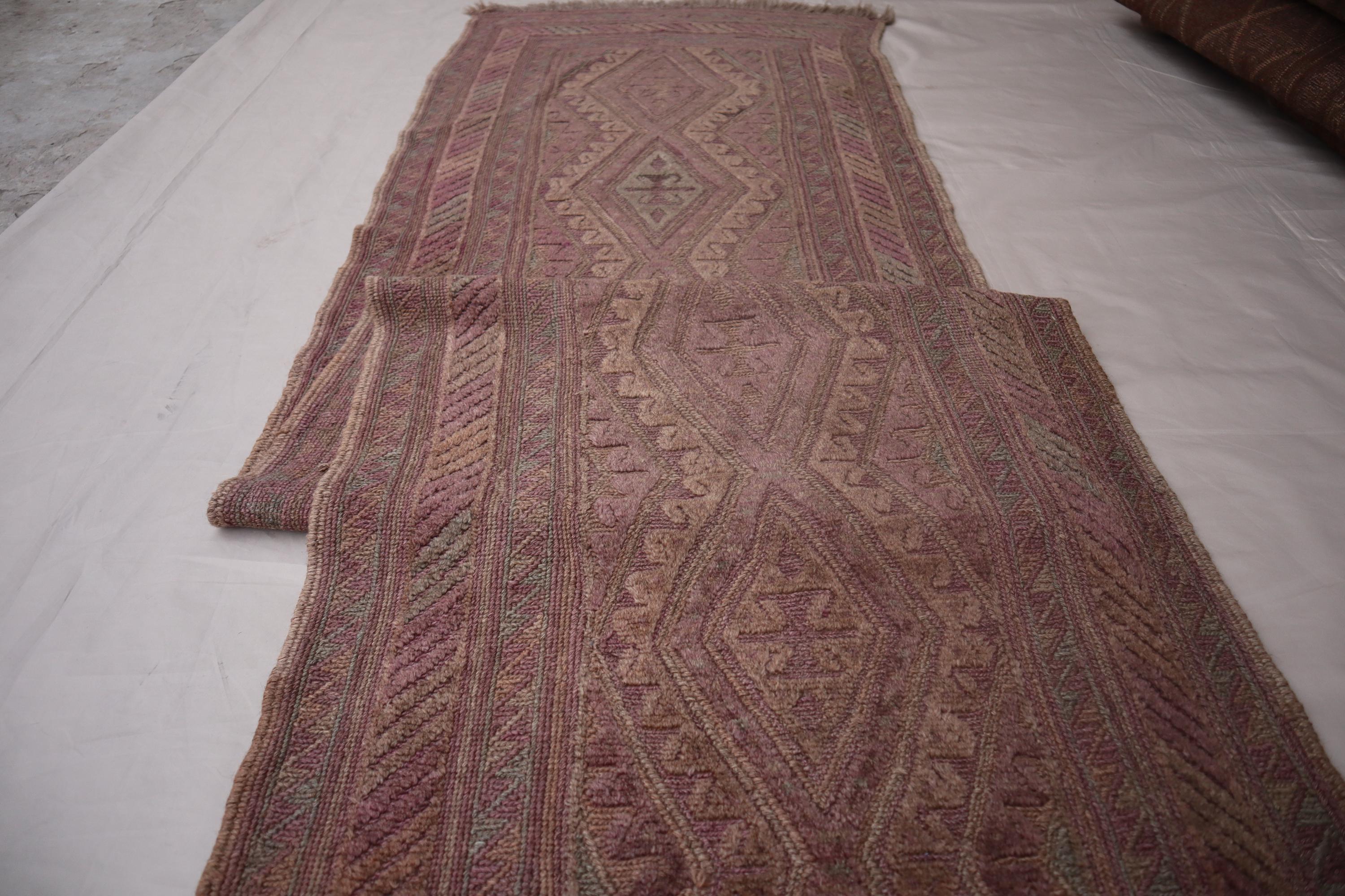 3x12 ランナーラグ 2'10x12'3 フィート アフガニスタン トライバル