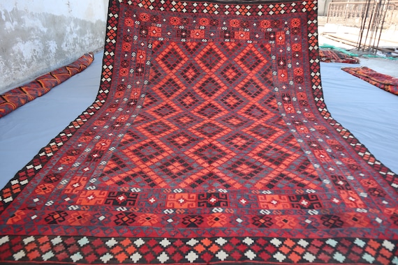 ビンテージラグキリム絨毯verry good one!