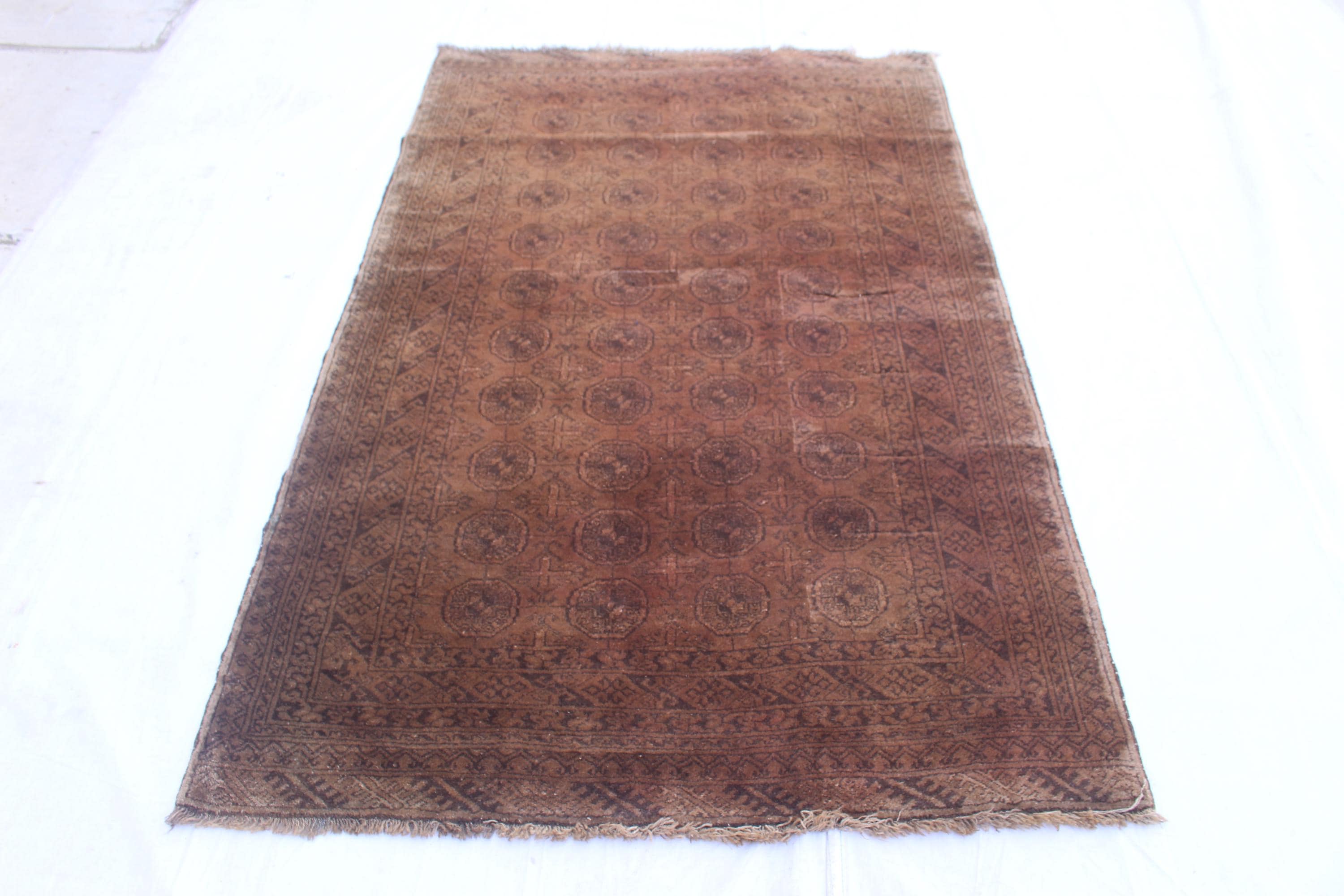 Antique Afghan Rug - Etsy