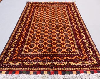 艷やかな上質ウール♪アフガニスタンビンテージラグ　アフガンラグ 艷やかな上質ウール♪アフガニスタンビンテージラグ アフガンラグ 艷や
