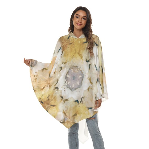 Butterfly Mosaic: All-Over Print Unisex Cloak
