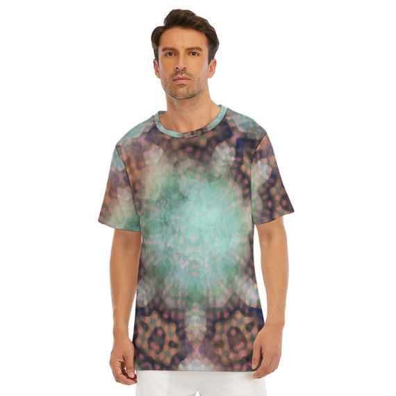 Scottish Star: All-Over Print Men's O-Neck T-Shirt | 190GSM Cotton