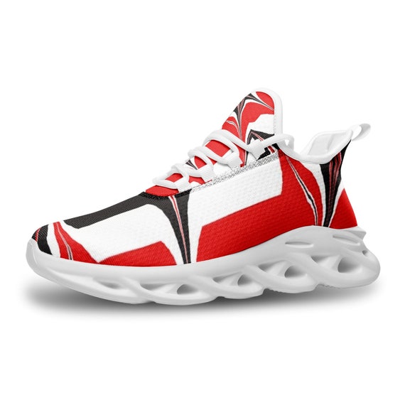 Falcon Force: Unisex Bounce Mesh Knit Sneakers