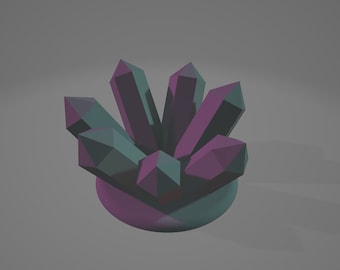 3D Printable Crystal/Object Display Stand STL Files | 3D Print Model