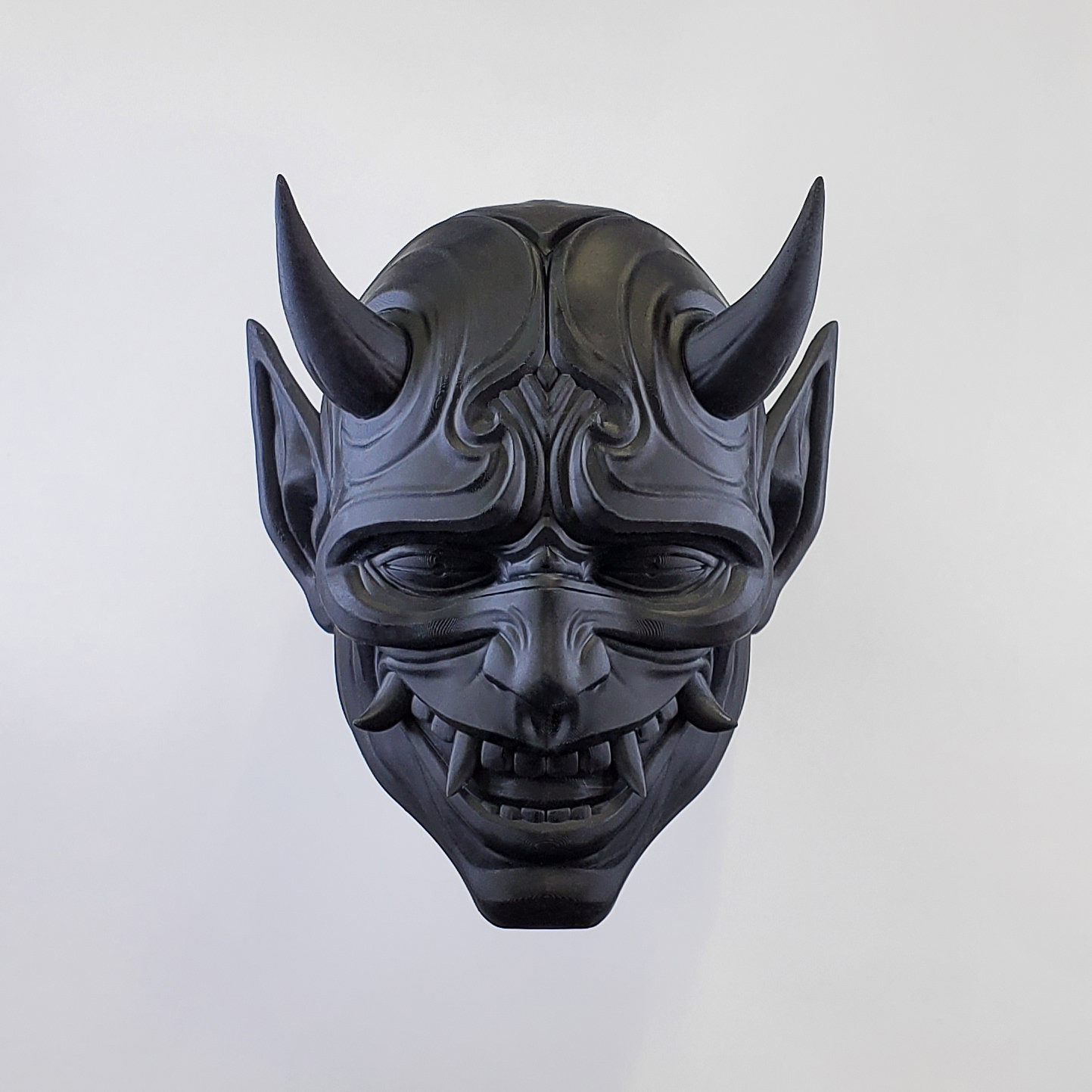 Oni Mask | Japanese Wall Art | Home Decor | Art - Etsy