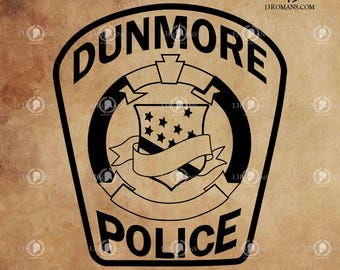 Dunmore PD I Digital, Láser, Silueta, Cricut, Digital, Vector, Archivo de corte, SVG