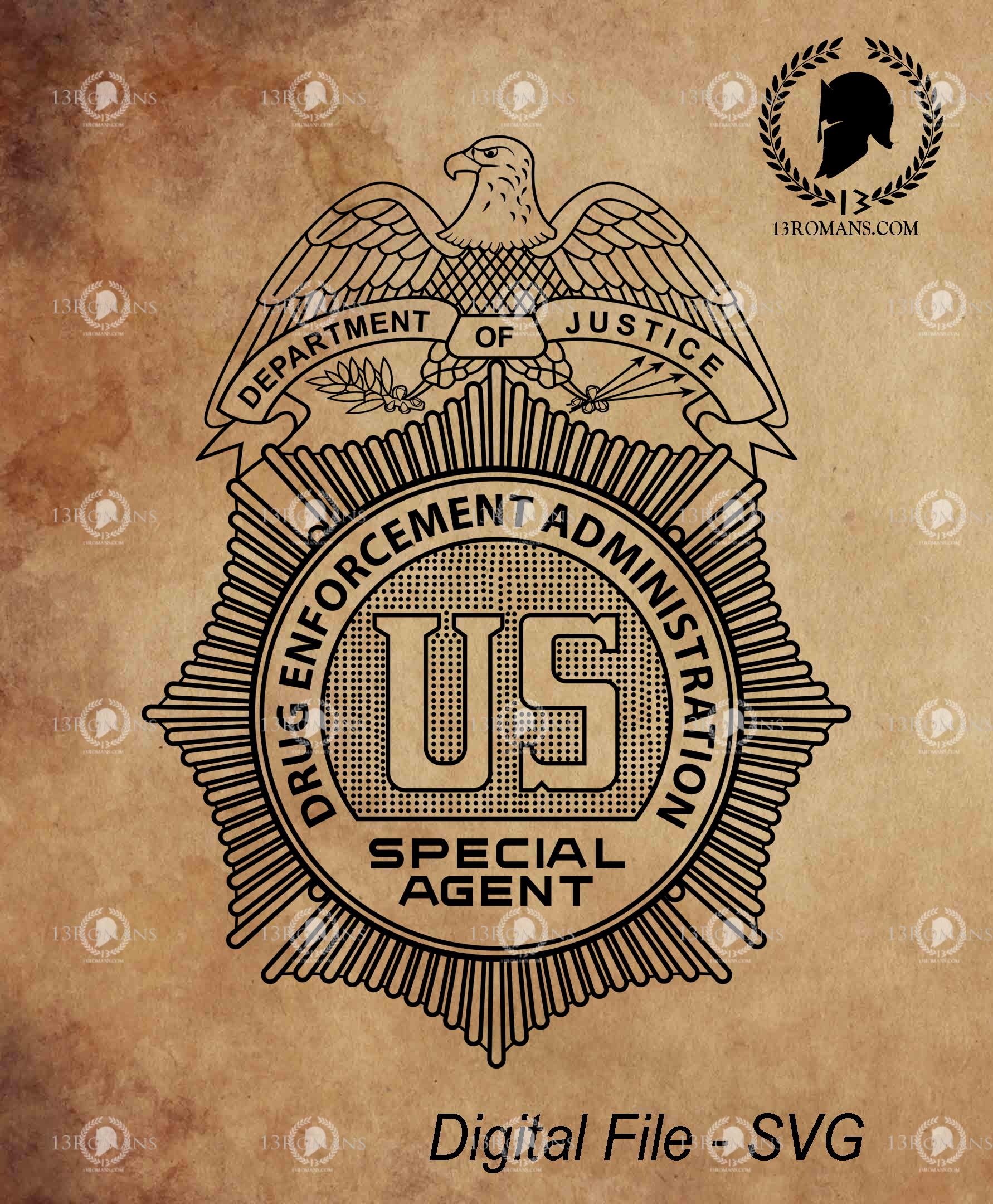 Dea special agent badge - Etsy 日本