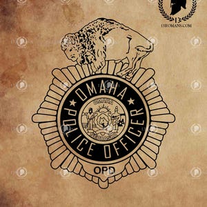 Omaha Police Badge - Etsy