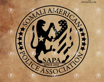 SAPA - Asociación de Policía Somalí-Estadounidense SVG (Archivo digital)