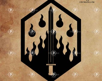 Archivo SVG de la 48.ª Brigada Química: Archivo vectorial del Ejército de EE. UU. (Descarga digital)