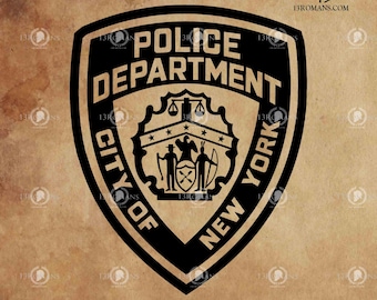 NYPD SVG: Vector del Departamento de Policía de la Ciudad de Nueva York (Descarga digital)