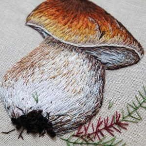 PDF Pattern 3 Mushroom bundle Beginner Embroidery Embroidery youtube Floral embroidery pattern Embroidery pdf Digital pdf image 6