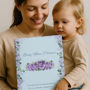 Busy Mom Planner Template PDF