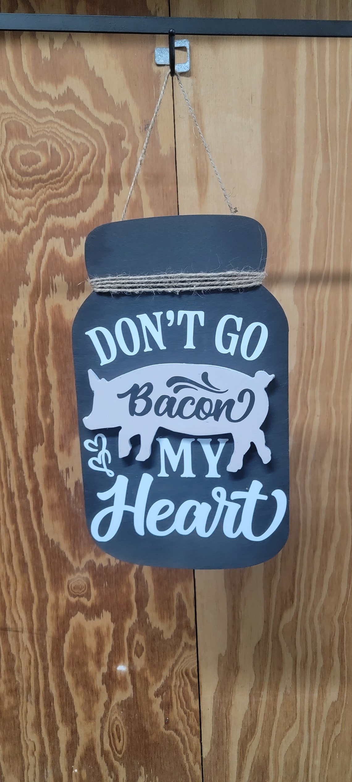 Handmade Wooden Sign - 