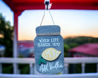 Kitchen wall decor "When Life Hands You Lemons"