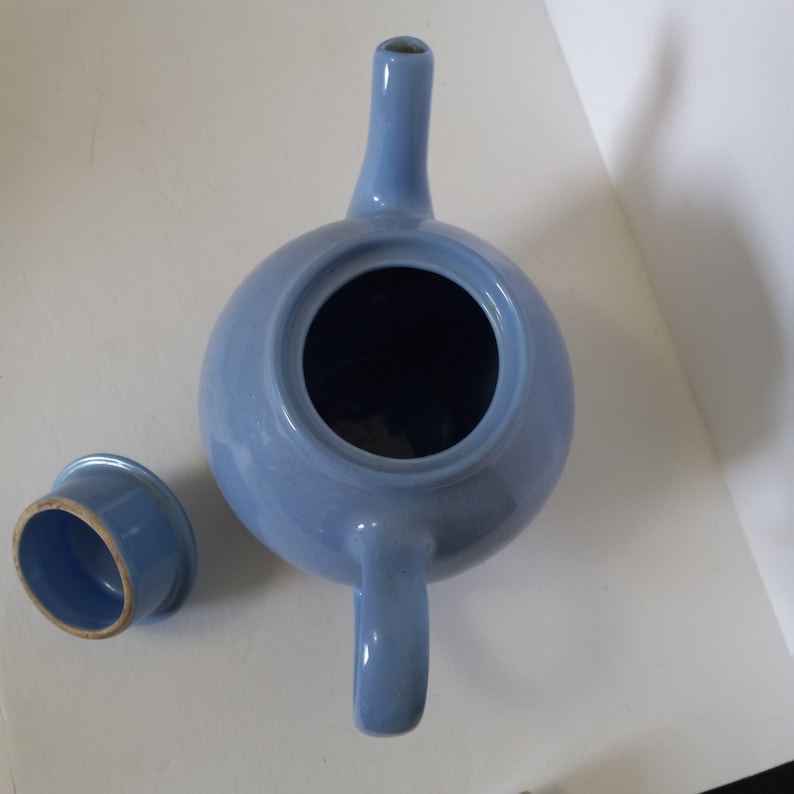 Lipton Light Blue Teapot Etsy