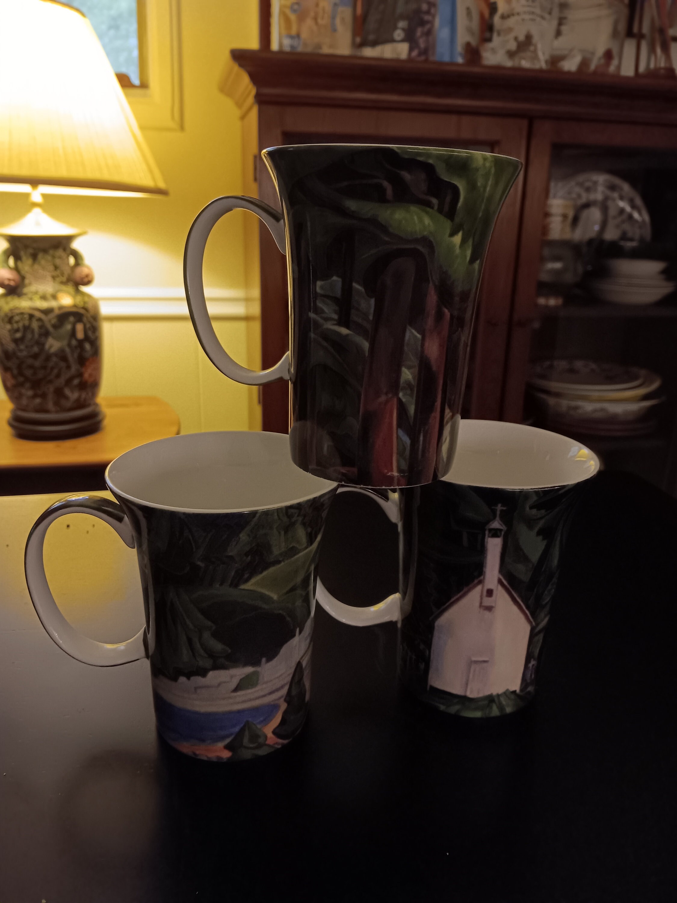 McIntosh Trading - Set of 2 Mugs - Van Gogh Flowers