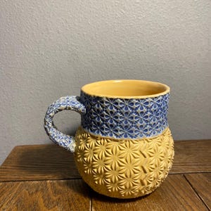 Annie Chrietzberg Hand Made pottery stoneware mug