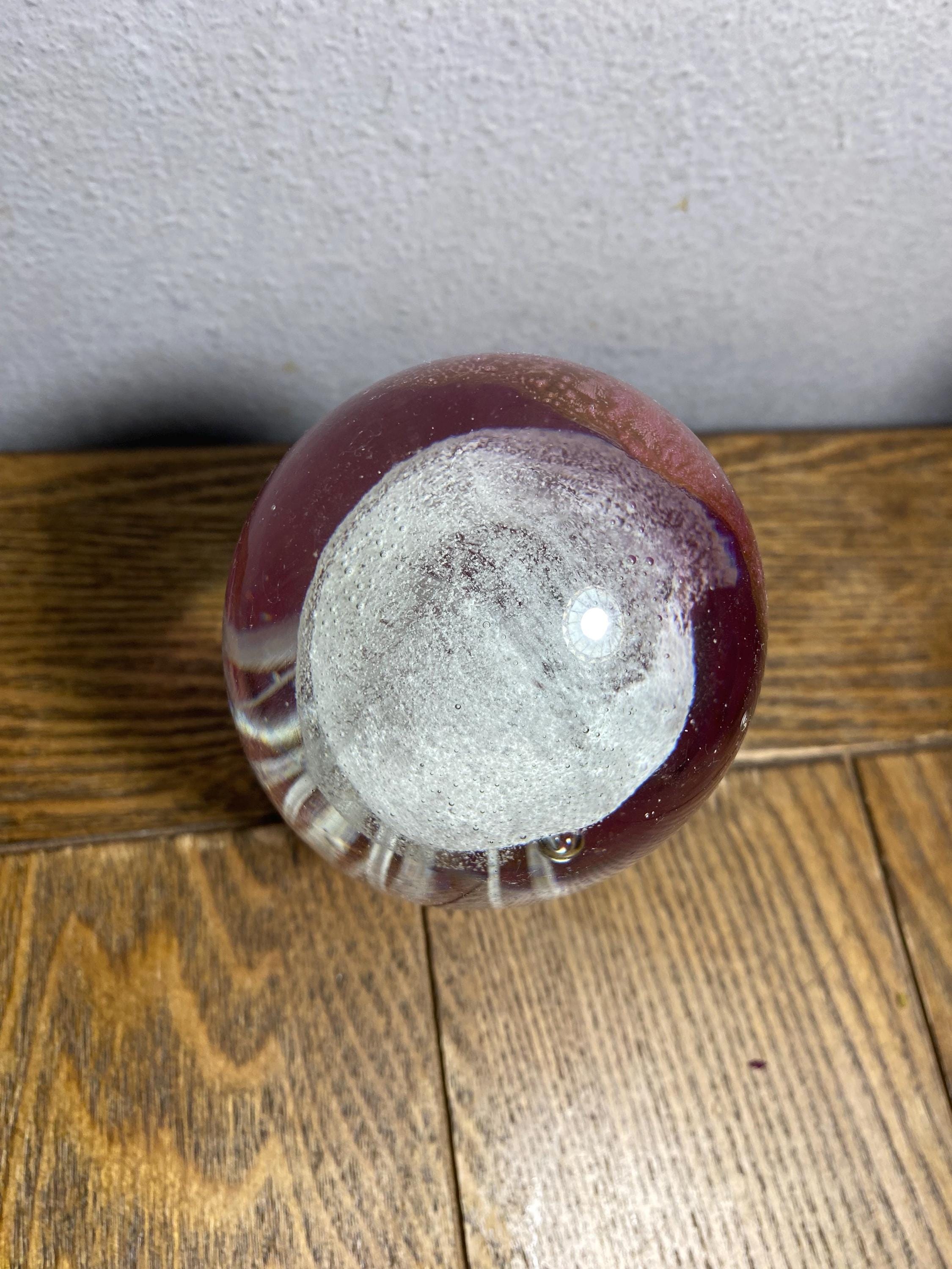 Dynasty Gallery Art Glass Hand Crafted Jellyfish Glow in Dark 4.5" Pink ...