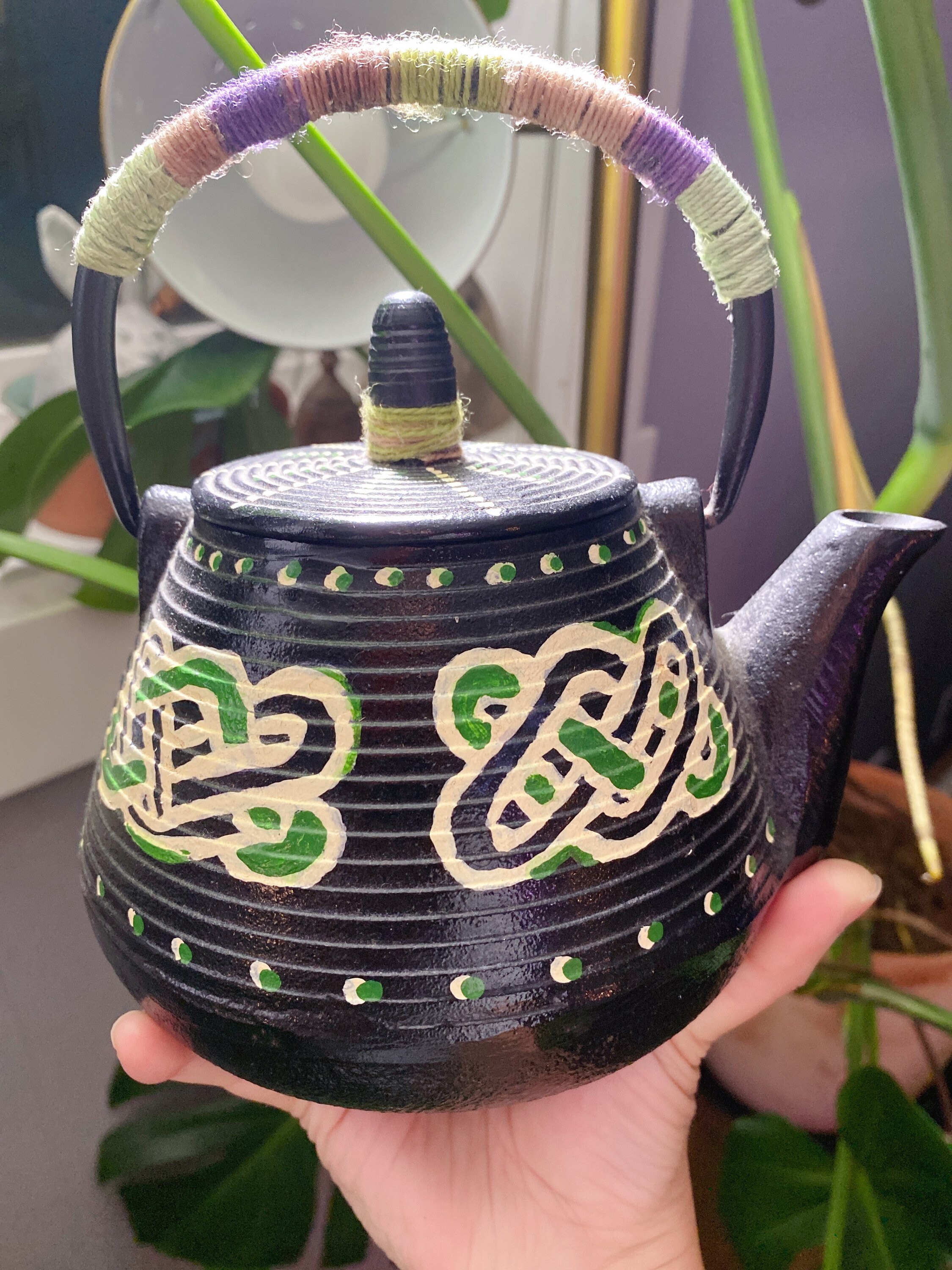 Cast Iron Teapot Etsy