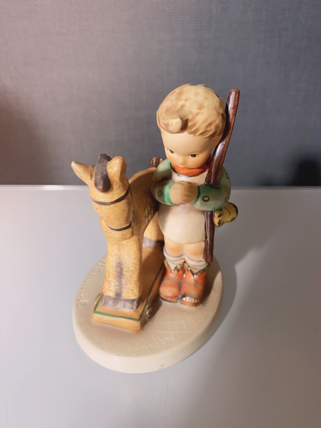 ゲーベル フンメル人形 #20『Prayer before Battle』 Vintage Goebel Hummel - 'prayer Before Battle' #20 - TMK3