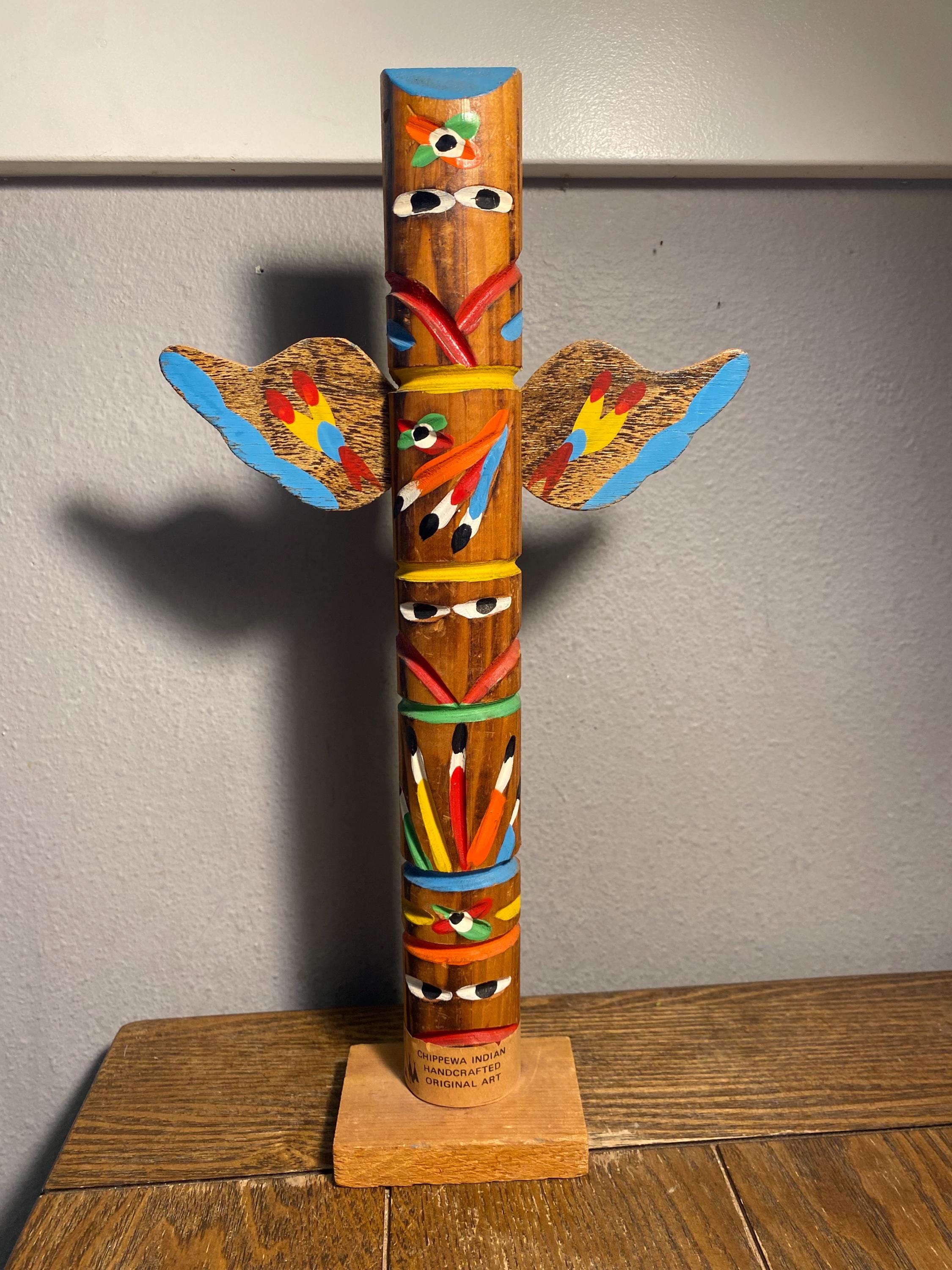 Chippewa Totem Pole - Etsy