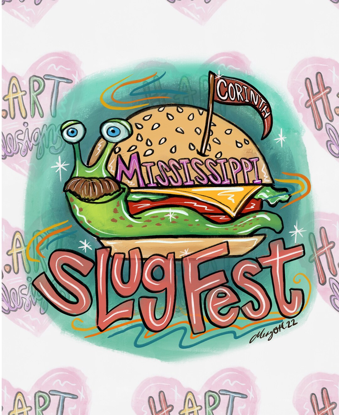 Corinth Slug Burger Festival Slugburger Festival Etsy