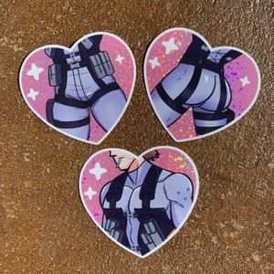 Solid Snake Holographic Glitter Sticker | Metal Gear Solid | MGS