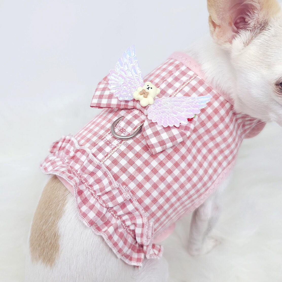 Customizable Cute Dog or Cat Harness Design Your Own With Wings and ...