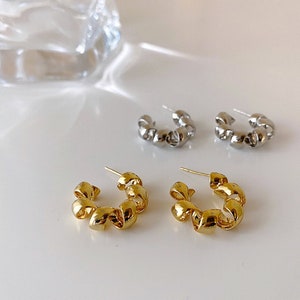 Design Metal Statement Earrings