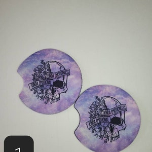 Neoprene car coaster - car coasters - keep your cupholders clean - coasters
