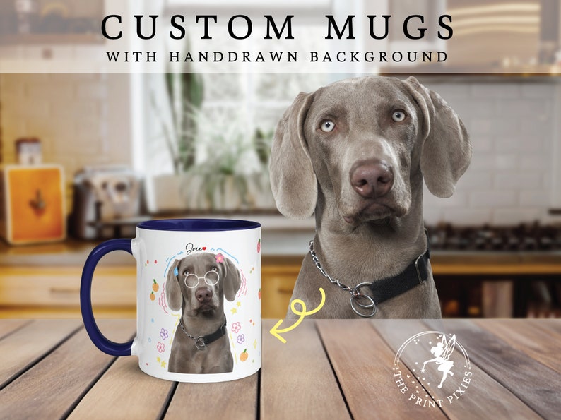 Tasse à café Perte d'un animal de compagnie, Cadeau perte d'un animal de compagnie, Cadeaux de sympathie d'animal de compagnie pour chien corgi MG10017, Mug personnalisé de 11 oz, couleur à l'intérieur image 2