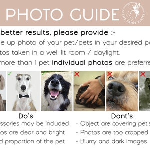 a dog's photo guide for a pet photographer