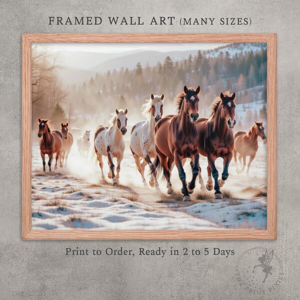 Horse Wall Decor Etsy