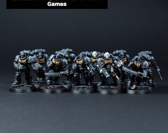 Assault Intecessors (10) – Warhammer 40k Miniature Commission
