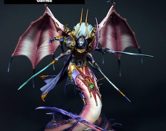 Fulgrim – Demon Primarch - Warhammer 40k Miniature Commission