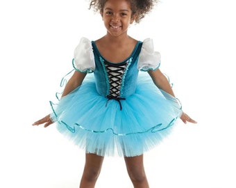 Vestito Balletto Bambina - Body Cotone E Gonna Chiffon, Per Danza E Ginnastica - Foto 10