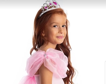 Girls Toddlers Pink Cinderella Birthday Party Dress Girls Disney Princess Costume Cinderella Princess Ball Gown Disney Princess Dress 3T- 10