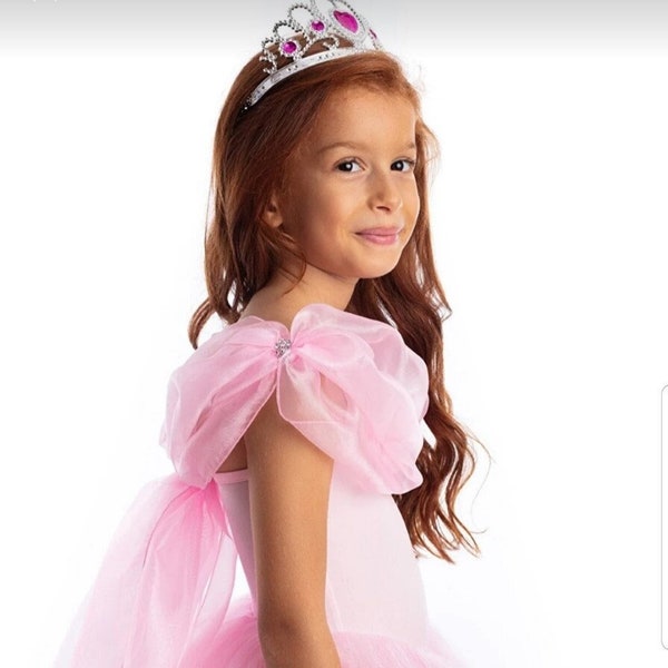 Girls Toddlers Pink Cinderella Birthday Party Dress Girls Disney Princess Costume Cinderella Princess Ball Gown Disney Princess Dress 3T- 10