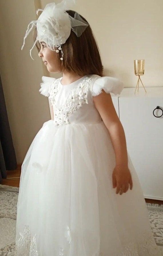 Custom White Flower Girl Dress Infant Christening Gown White Junior Bridesmaid Dress Toddler White Flower Girl Dress First Communion Dress - Etsy Israel Custom White Flower Girl Dress Infant Christening Gown White Junior Bridesmaid Dress Toddler White Flower Girl Dress First Communion Dress - Etsy Israel