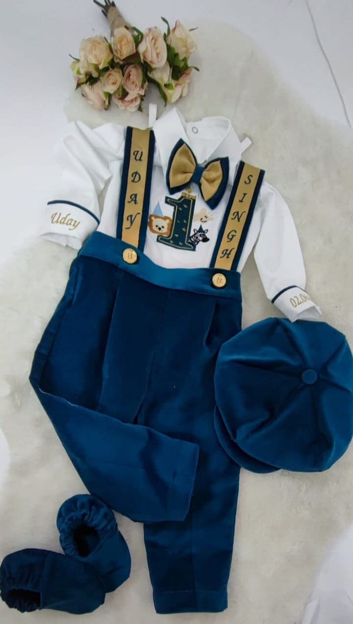 baby boy dresses for first birthday Baby Boy First Birthday Outfit, Personalized Name Ring Bearer Suit, Toddler Cake Smash Outfit